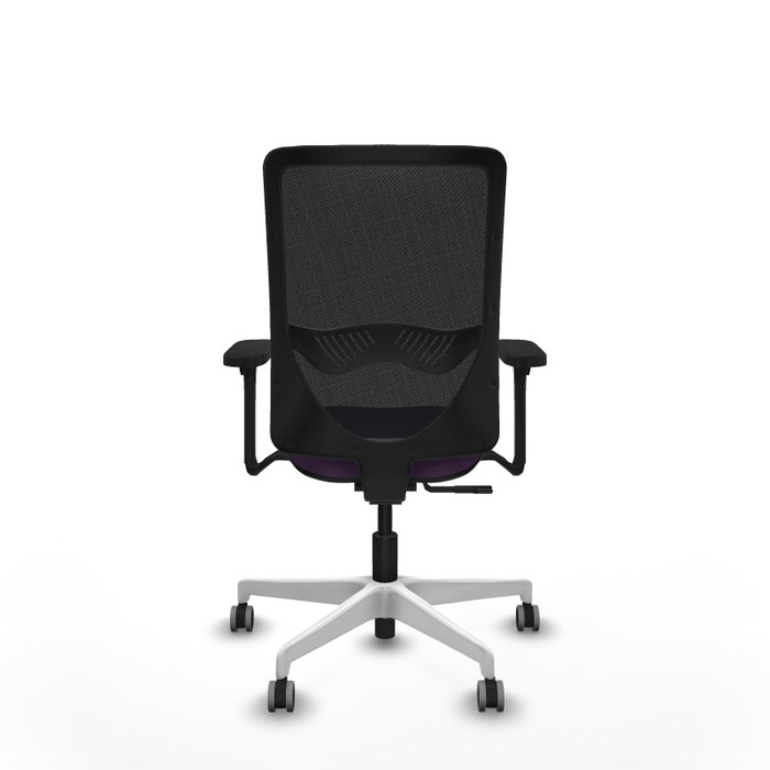 PIQUERAS Y CRESPO Silla de oficina Zulema con mecanismo Sincro, Morado y Negro PIQUERAS Y CRESPO Silla de oficina Zulema con mecanismo Sincro, Morado y Negro