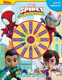 DISNEY LIBROS, Spidey y su superequipo. Pequeños artistas - Marvel