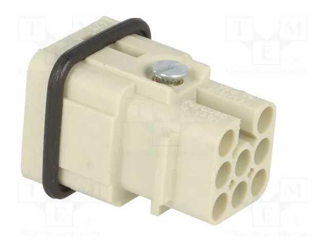 HARTING Han® D Plantilla de contacto macho 8 pines
