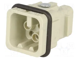 HARTING Han® D Plantilla de contacto macho 8 pines