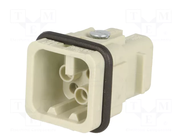 HARTING Han® D Plantilla de contacto macho 8 pines