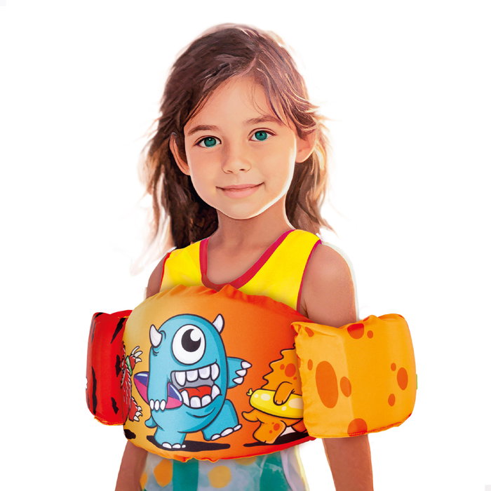 Aqua Sport Chaleco salvavidas niño monstruos 15-30 kg regulable