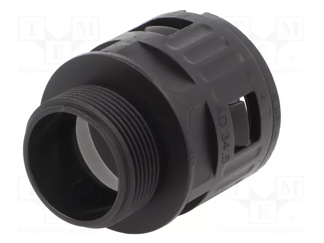 LAPP Conector final recto SILVYN® KLICK M M32 Negro