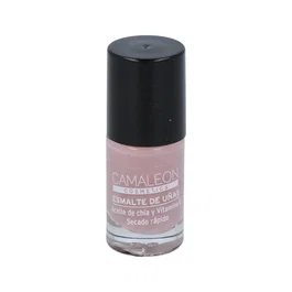 Camaleon Cosmetics Esmalte de Uñas Nude 6ml Vegano Cruelty Free Larga Duración Brillo Alta Cobertura Secado Rápido