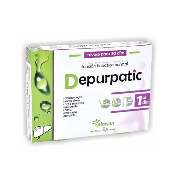 Pinisan Depurpatic 30 cápsulas
