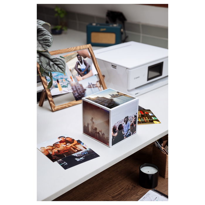 Canon PP-201 Photo Paper Creative Pack White Green, 13x13 cm, 40 Hojas Canon PP-201 Photo Paper Creative Pack White Green, 13x13 cm, 40 Hojas