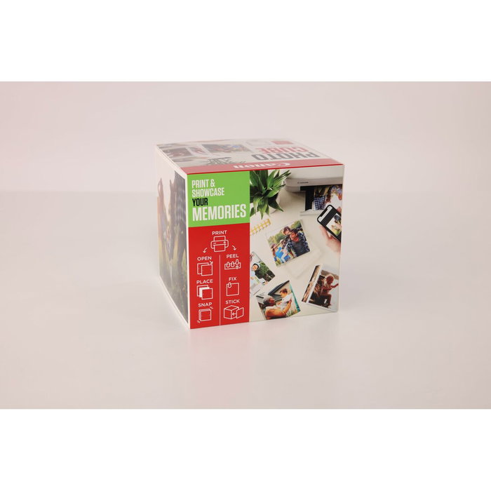 Canon Photo Cube Creative Pack Papel Fotográfico Brillante Verde 13x13 cm