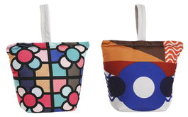 DKD Home Decor Sujetapuertas Moderno Multicolor 25x10x21 cm Algodon Arena (2 Unidades)