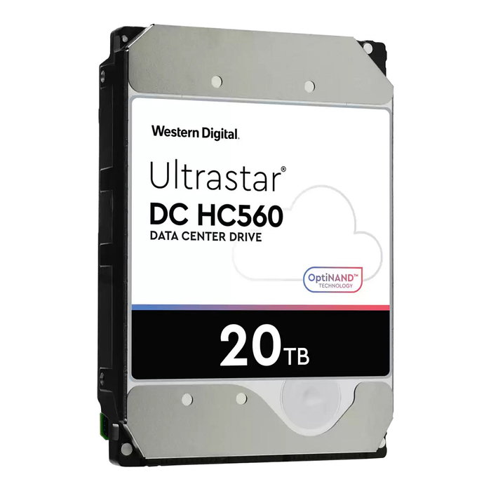 Western Digital Ultrastar DH HC560 20TB 7200RPM 512MB Cache SATA 3.5" Unidad de Disco Duro Western Digital Ultrastar DH HC560 20TB 7200RPM 512MB Cache SATA 3.5" Unidad de Disco Duro