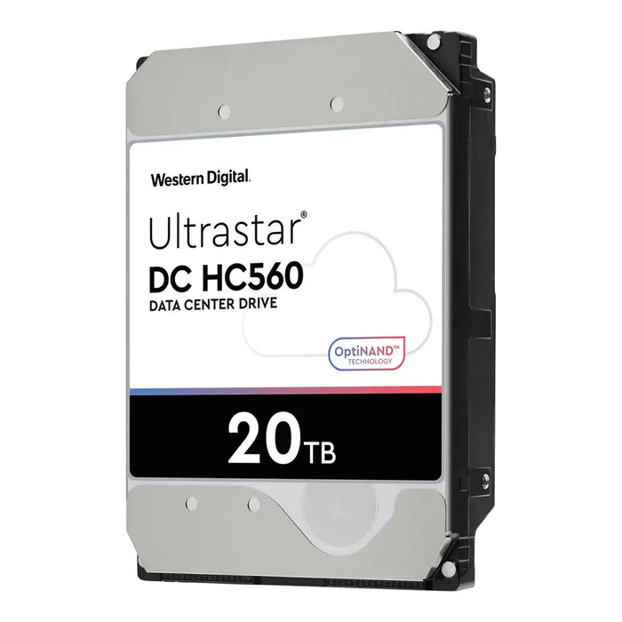 Western Digital Ultrastar DH HC560 20TB 7200RPM 512MB Cache SATA 3.5" Unidad de Disco Duro Western Digital Ultrastar DH HC560 20TB 7200RPM 512MB Cache SATA 3.5" Unidad de Disco Duro