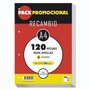 PACSA Recambio A4 120h 90g 4 Taladros Cuadric. 4x4 c/Margen