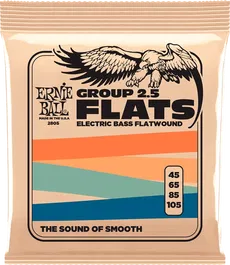Ernieball Group II´5 Bajo Eléctrico Entorchado Plano Long Scale 45-105