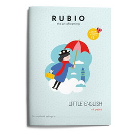 RUBIO Cuaderno A4 Little English (+4 años)