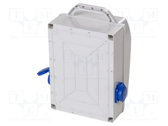 PAWBOL Cuadro de distribución IP44 con enchufes CEE y tomas 250V PAWBOL Cuadro de distribución IP44 con enchufes CEE y tomas 250V