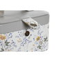 DKD Home Decor Joyero PU con Espejo y Bandeja Satinada, Surtido de 2 Unidades