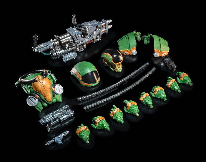 Cosmic Legions Figura T.U.5.C.C. Heavy Gunner
