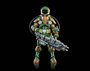 Cosmic Legions Figura T.U.5.C.C. Heavy Gunner