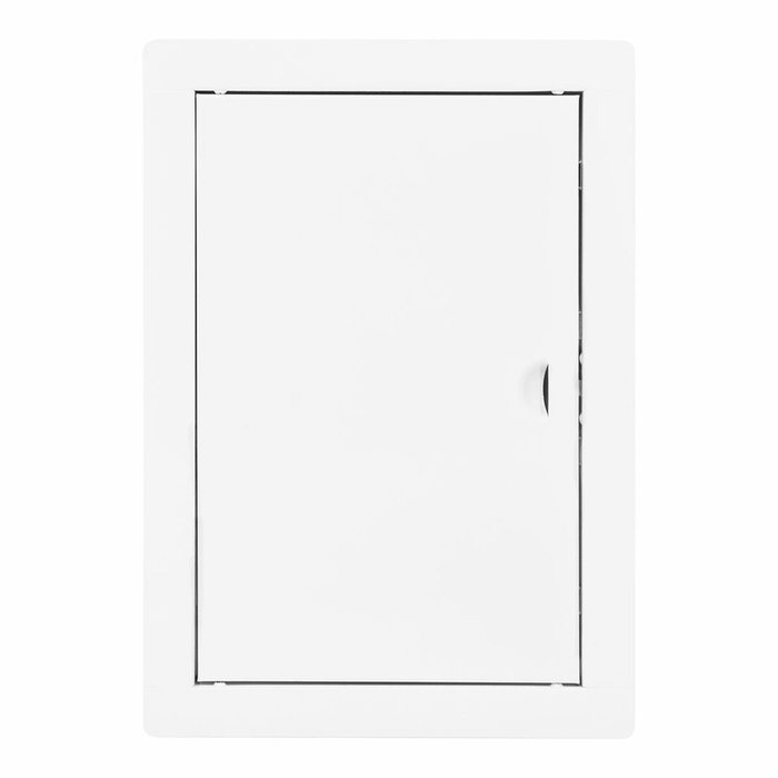 Edm Tapa de registro rectangular empotrable blanca 20x30cm