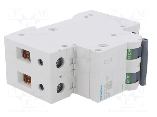 SIEMENS 5SL4202-6 Interruptor magnetotérmico 2A 2 polos 10kA