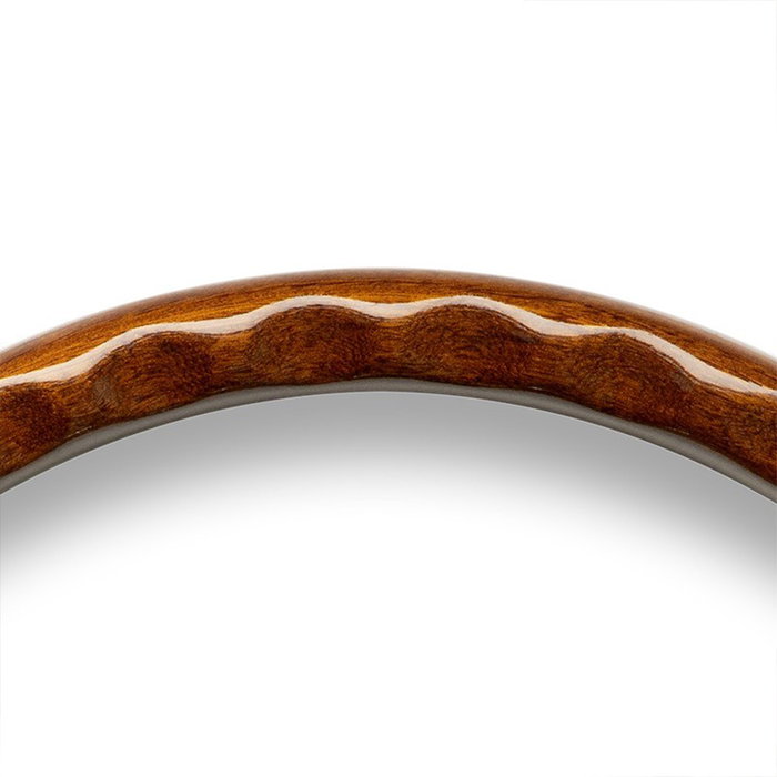 Momo HERIT.BK35 Volante Montecarlo Borde Madera Zebrano Caoba, 350mm