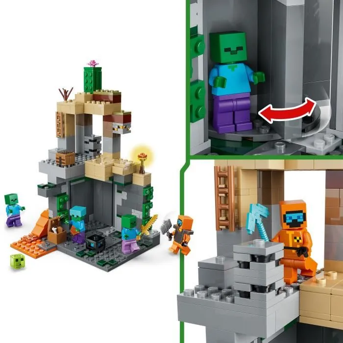 LEGO Minecraft La Mazmorra de Zombis 21587