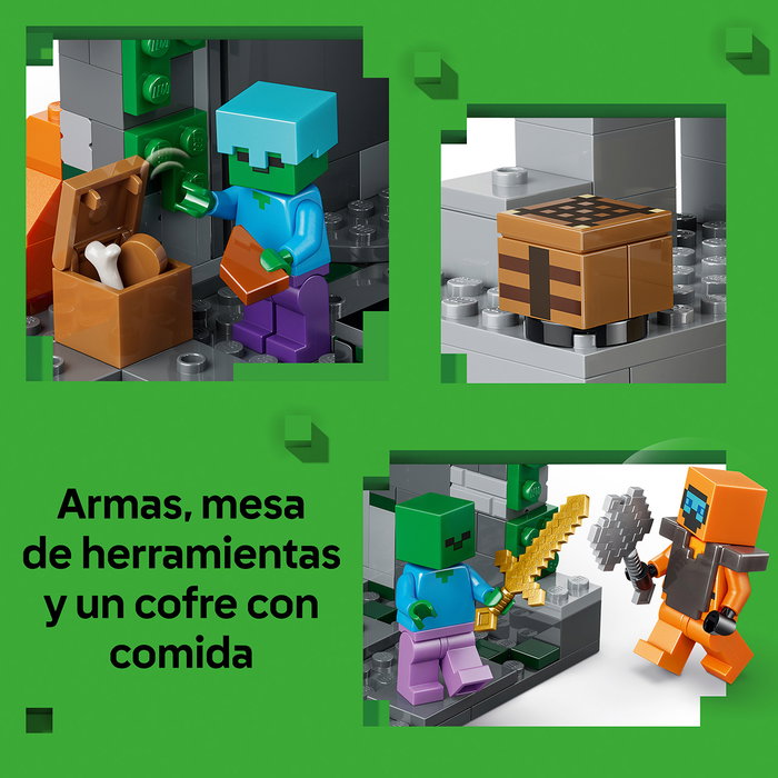 LEGO Minecraft La Mazmorra de Zombis 21587