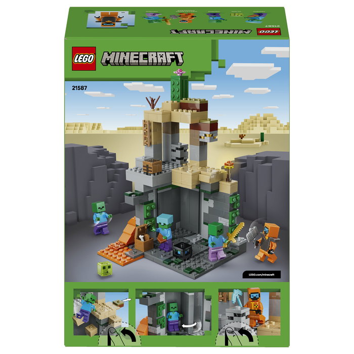 LEGO Minecraft La Mazmorra de Zombis 21587