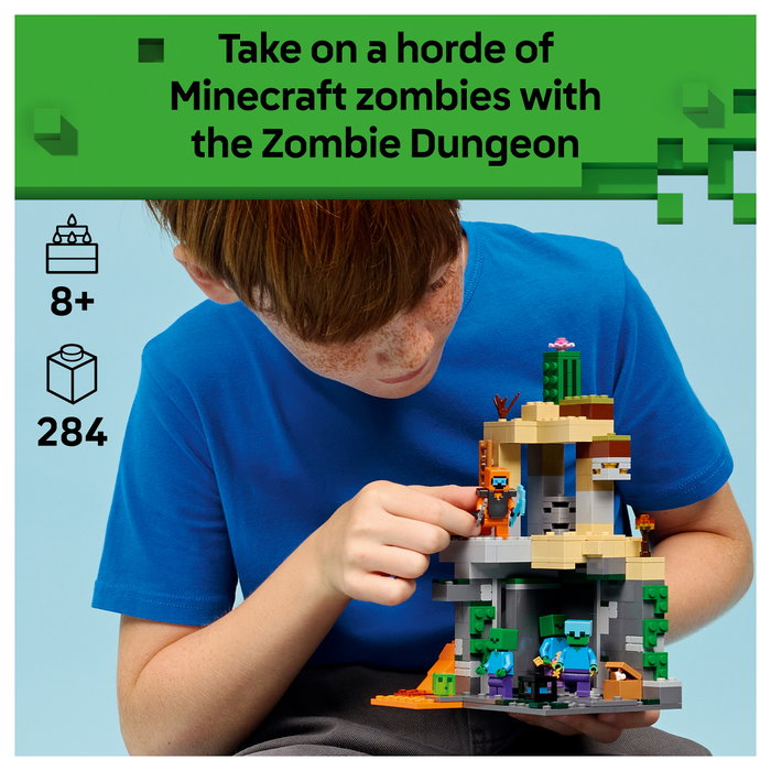 LEGO Minecraft La Mazmorra de Zombis 21587