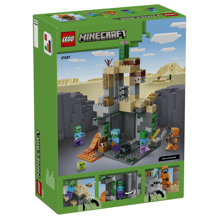LEGO Minecraft La Mazmorra de Zombis 21587