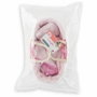 Corolle Conjunto Cuna Peluche Rosa para Muñecos de 36 y 42 cm