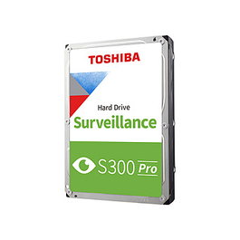 Toshiba S300 Pro Unidad de Disco Duro para Vigilancia 4 TB 7200 RPM 3.5" Serial ATA III