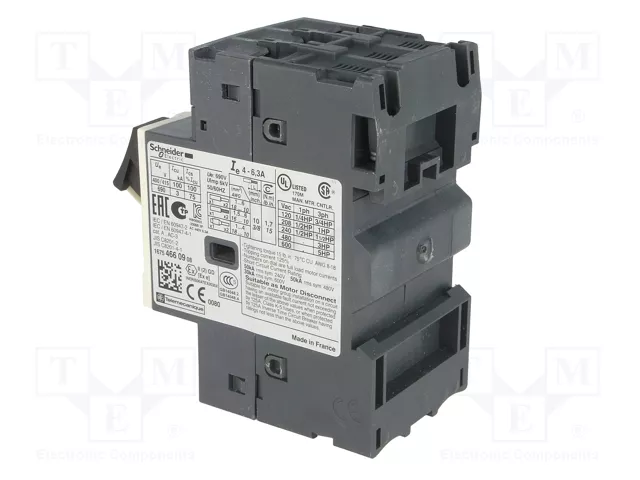SCHNEIDER ELECTRIC Interruptor motorizado GV2ME10 2,2kW 230÷690VAC SCHNEIDER ELECTRIC Interruptor motorizado GV2ME10 2,2kW 230÷690VAC