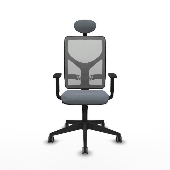 PIQUERAS Y CRESPO Silla de oficina Motilla Gris con mecanismo Sincro PIQUERAS Y CRESPO Silla de oficina Motilla Gris con mecanismo Sincro