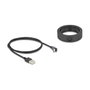 DeLOCK 66284 Cargador inalámbrico 15 W para instalación en mesa negro