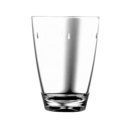 Mepra Vaso de Refresco Transparente de Vidrio, Capacidad 48 cl, Altura 130 mm (Set de 6)