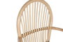 DKD Home Decor Silla de Ratán con Cojín Natural
