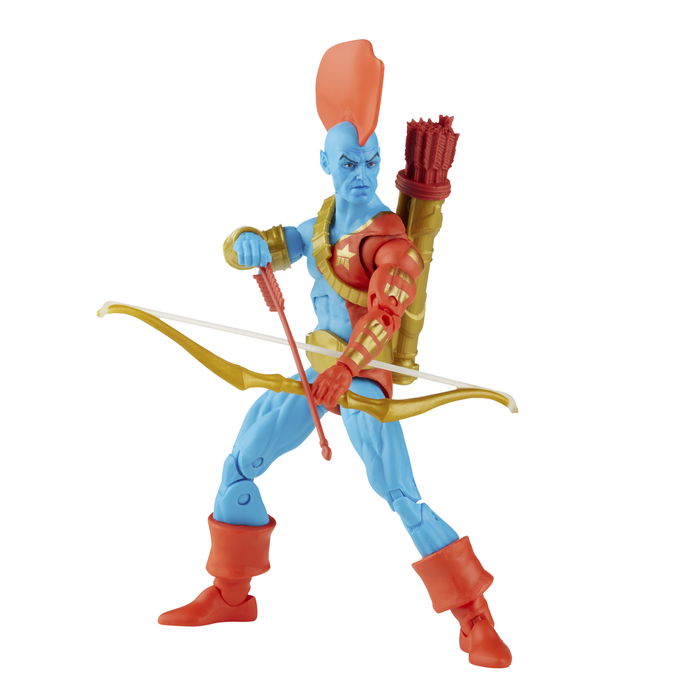 Hasbro Marvel Legends Series Yondu Udonta Figura de Acción Coleccionable con Arco, Aljaba y Flecha Yaka - Guardianes de la Galaxia