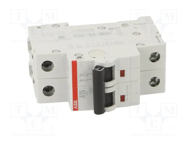 ABB Interruptor magnetotérmico S200 2P 20A 6kA
