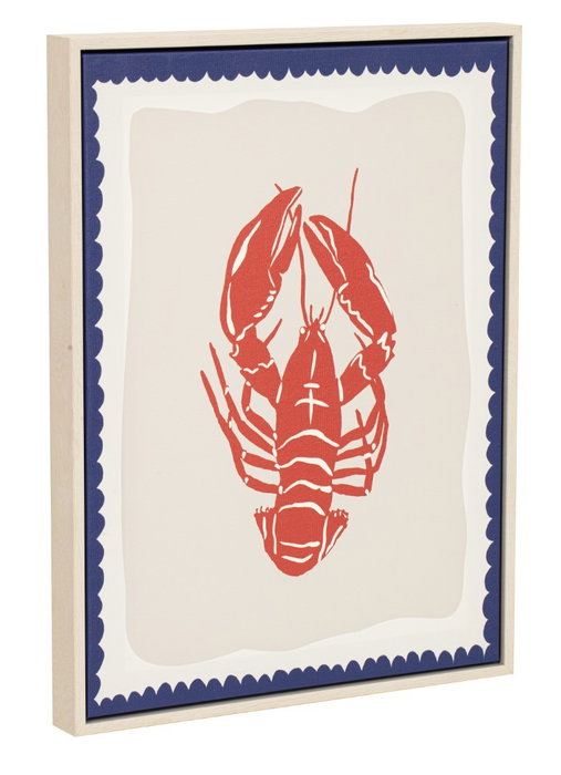 DKD Home Decor Cuadro Mediterraneo Multicolor 40 x 30 x 2.5 cm (4 Unidades)