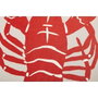 DKD Home Decor Set de 4 Cuadros Lienzo Moderno Dorado 30x2,5x40 cm