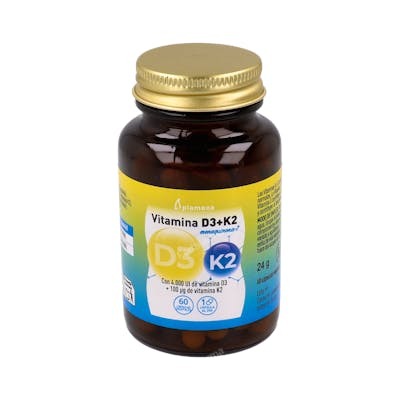 Plameca Vitamina D3+K2 60 cápsulas vegetales