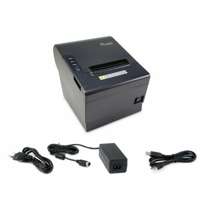 Equip Impresora Térmica de Recibos 351002 de 80 mm con USB y RJ-11 Equip Impresora Térmica de Recibos 351002 de 80 mm con USB y RJ-11