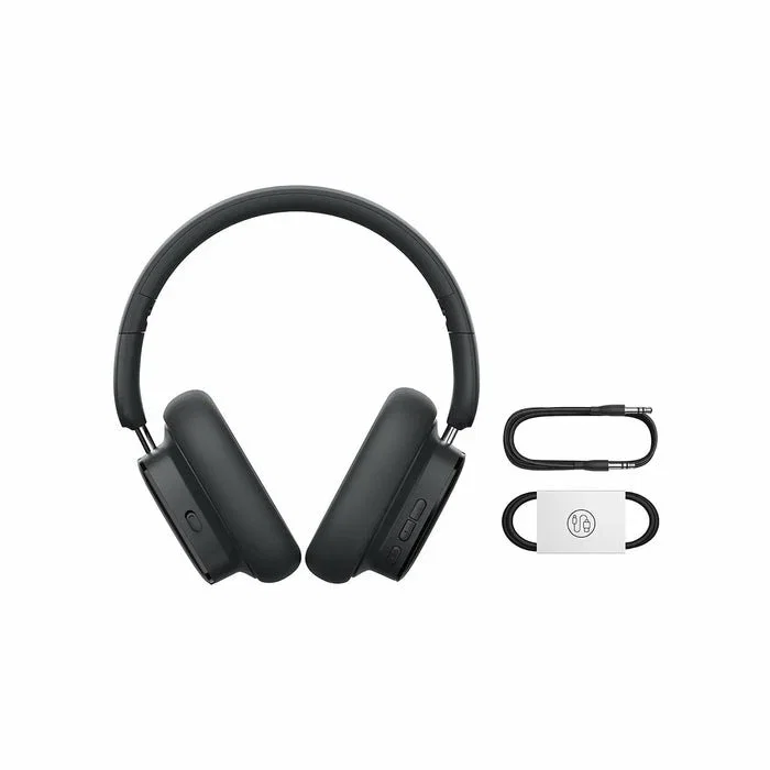 BASEUS Bowie H1i Auriculares Inalámbricos con Cancelación de Ruido Negro