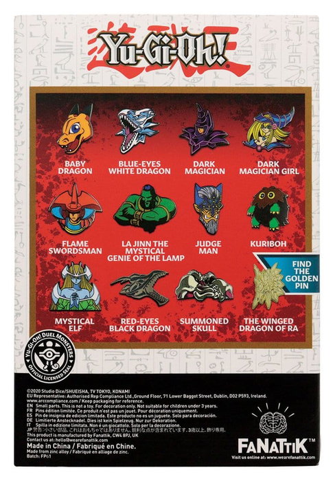 FaNaTtik Yu-Gi-Oh! Mystery Chapas Volume 2 Expositor de 12 Cajas Sorpresa FaNaTtik Yu-Gi-Oh! Mystery Chapas Volume 2 Expositor de 12 Cajas Sorpresa