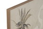 DKD Home Decor Cuadro Lino Abeto Garzas y Palmeras 120x80x3,5 cm