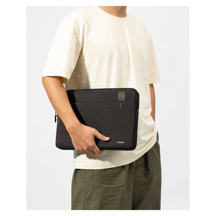 Inateck LB01011 Funda Ordenador Portátil 13" para MacBook Pro/Air M1 M2 2016-2022 y Surface, Negro, Incluye Bolsa Adicional