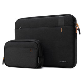 Inateck LB01011 Funda Ordenador Portátil 13" para MacBook Pro/Air M1 M2 2016-2022 y Surface, Negro, Incluye Bolsa Adicional