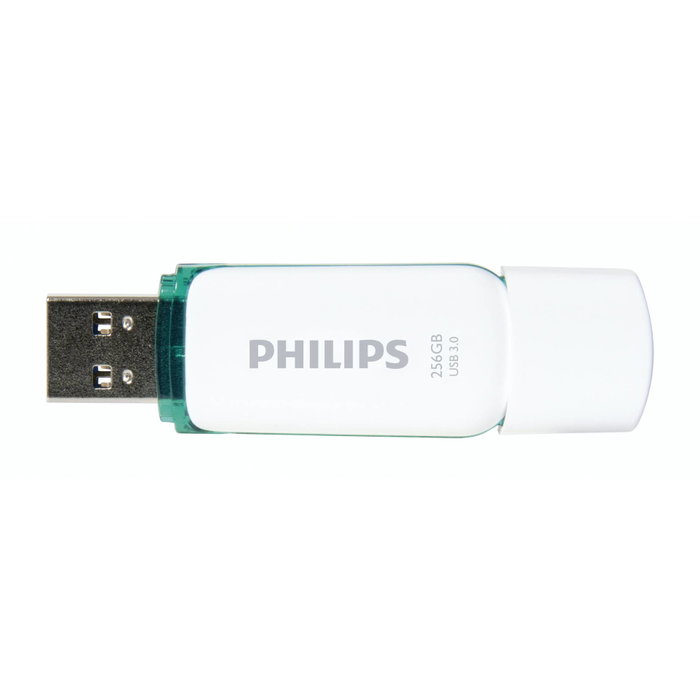 Philips Pendrive USB 3.0 Snow Edition 256 GB Turquesa y Blanco