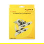 DeLOCK 89557 Tarjeta PCIe Express x1 a 4 Puertos Serie RS-232, Perfil Bajo, PCIe 2.0, Interna, Chipset ASIX AX99100