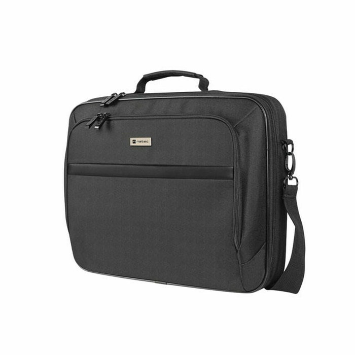 Natec Boxer Lite Maletín para portátil 15.6 pulg. Negro
